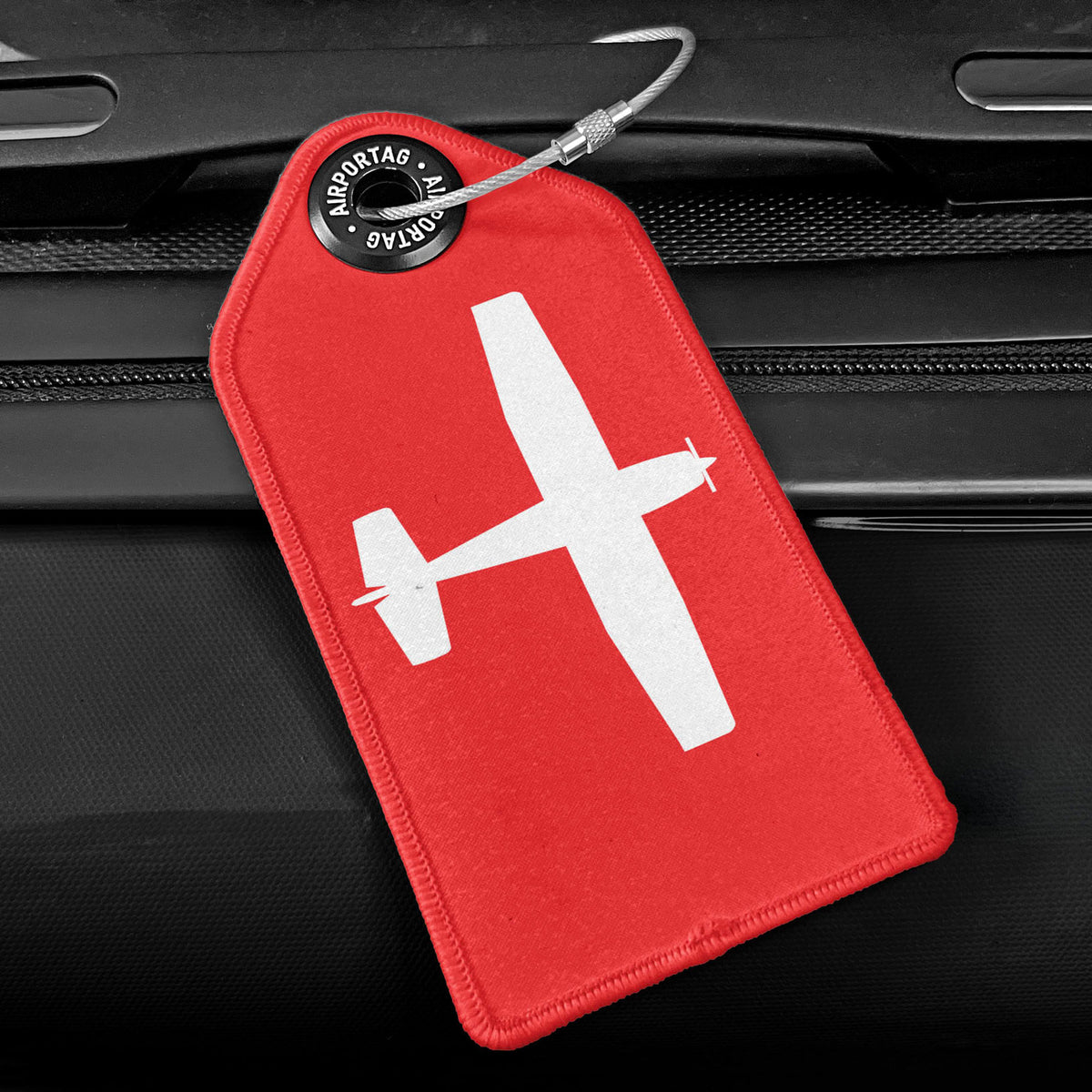 Custom Airplane Tail Number - Luggage Tag