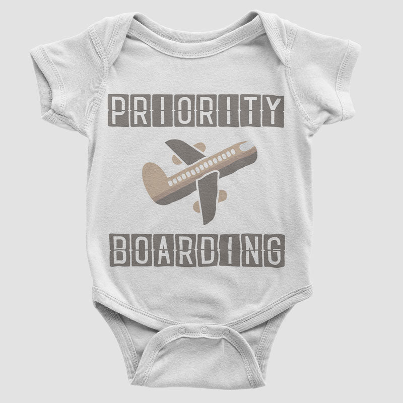 Priority Boarding - Baby Bodysuit