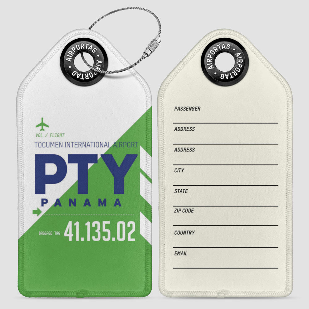 PTY - Luggage Tag