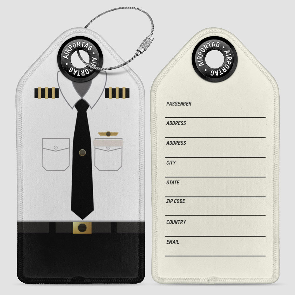 QR Pilot Uniform - Luggage Tag