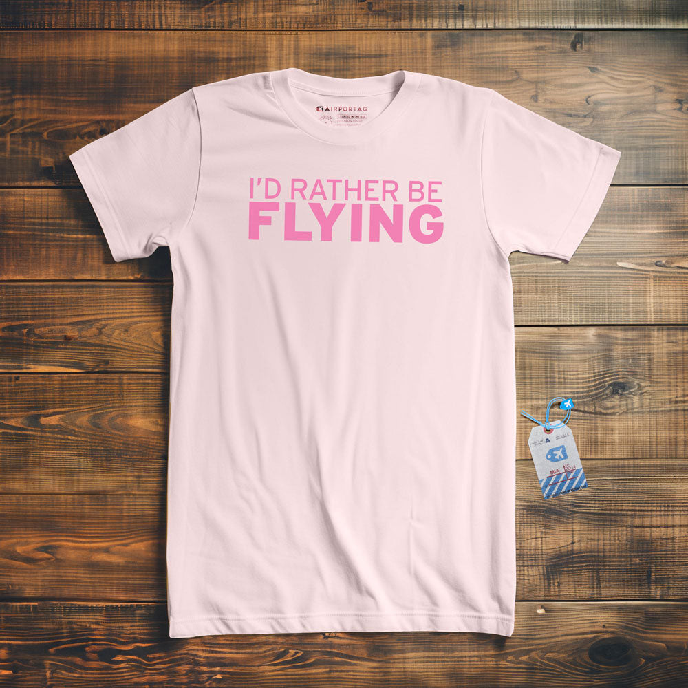 私はむしろ飛んでいるだろう - Tシャツ