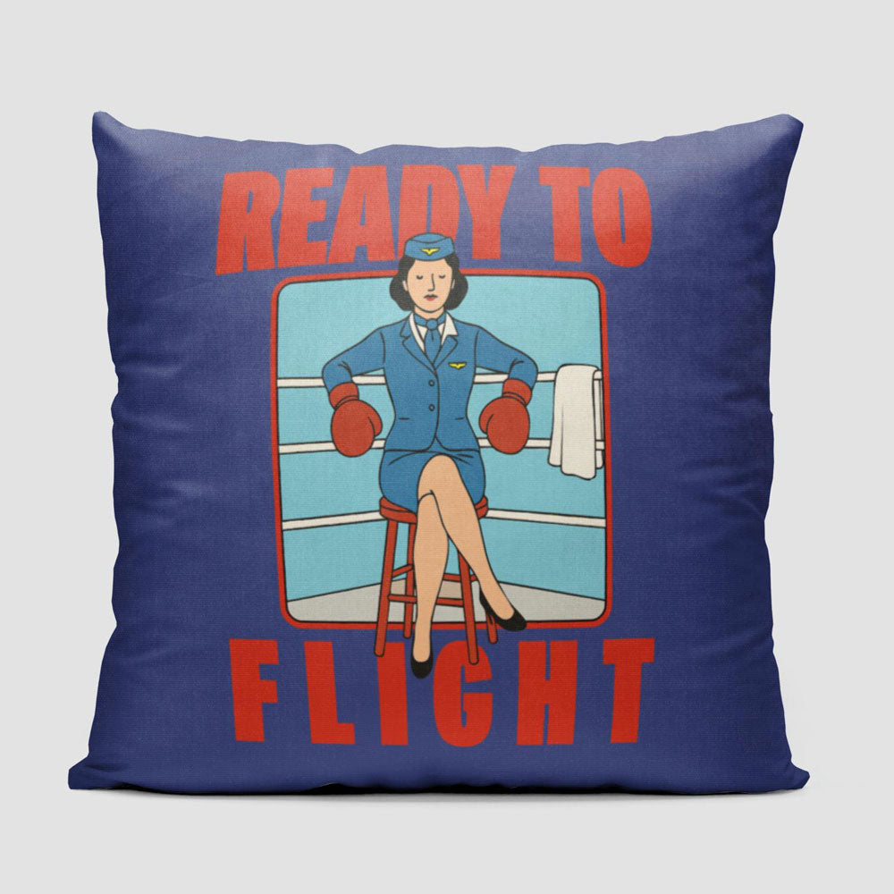 Ready To Flight - Throw Pillow