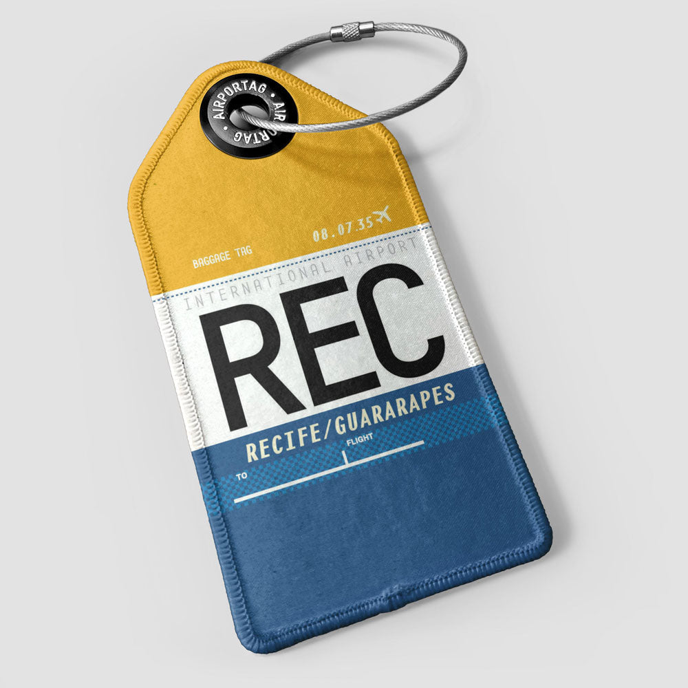 REC - Étiquette de bagage