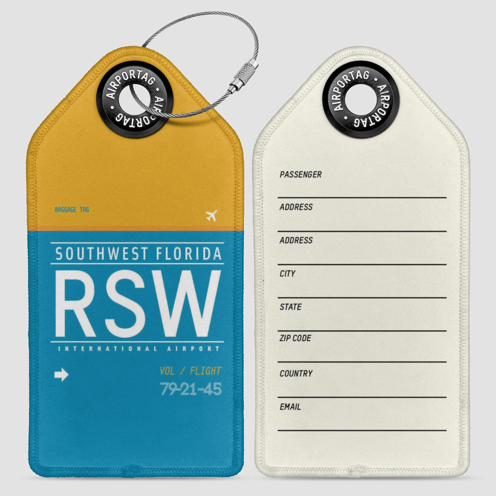 RSW - 荷物タグ