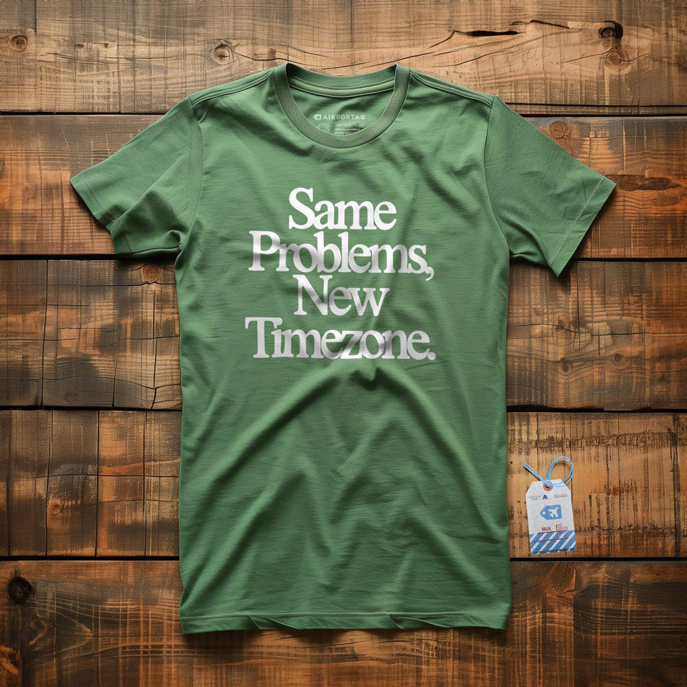 Same Problems. New Timezone - T-Shirt