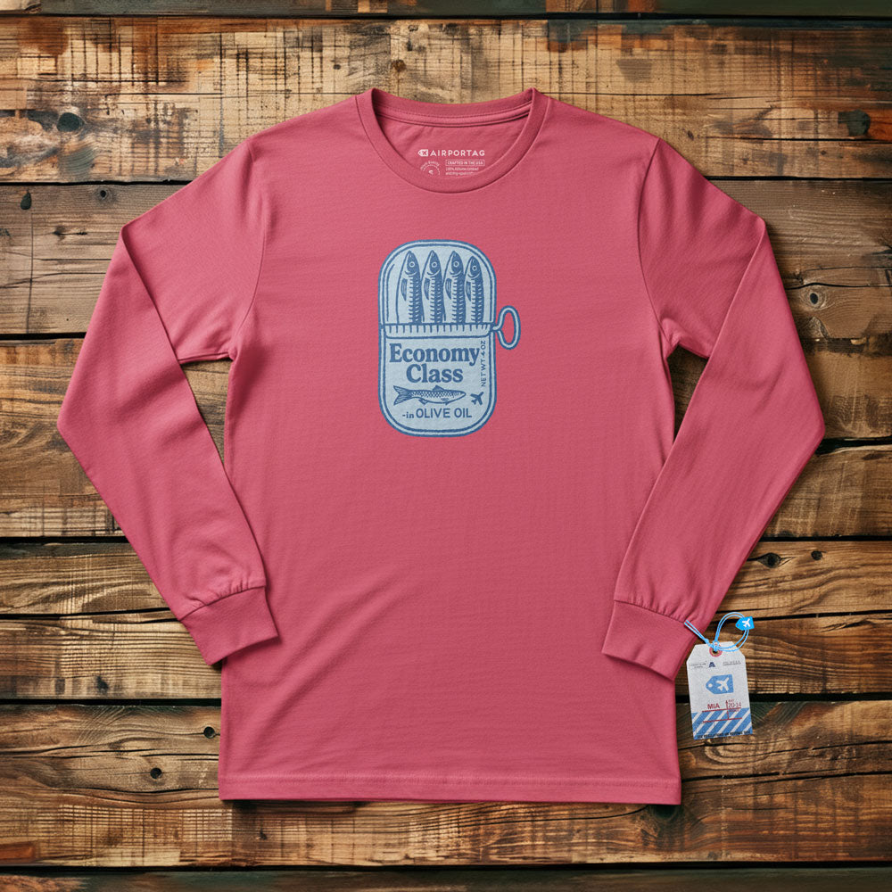 Sardines Economy Class - Long Sleeve T-Shirt