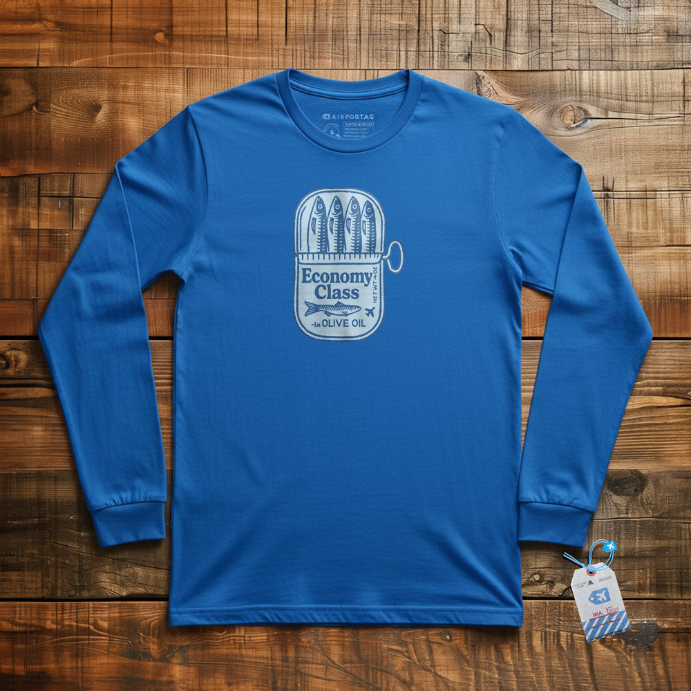 Sardines Economy Class - Long Sleeve T-Shirt