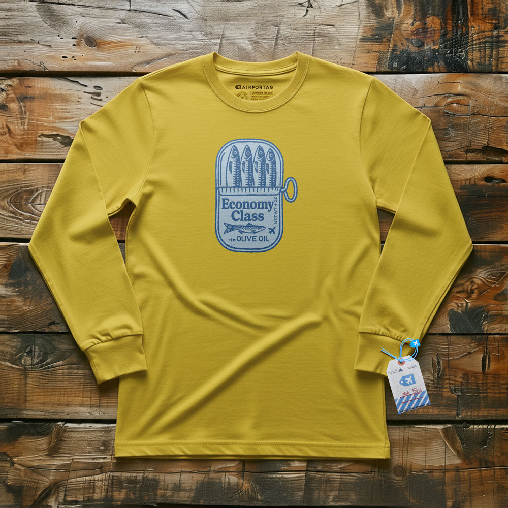Sardines Economy Class - Long Sleeve T-Shirt