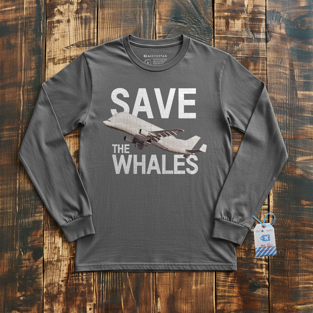 Save The Whales - Long Sleeve T-Shirt