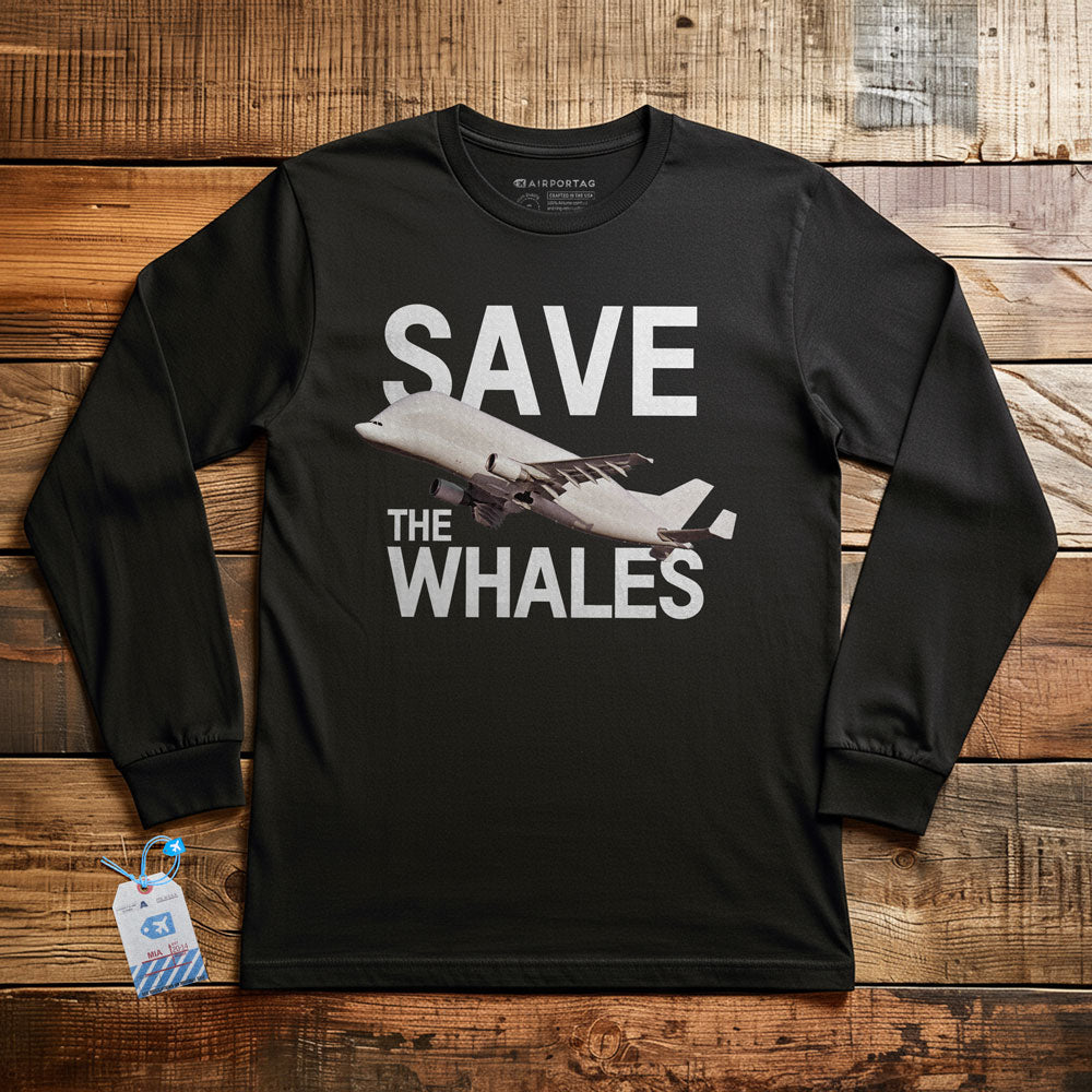 Save The Whales - Long Sleeve T-Shirt