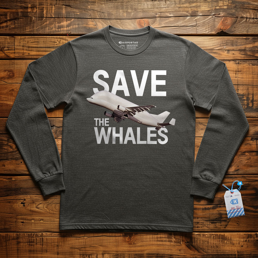 Save The Whales - Long Sleeve T-Shirt