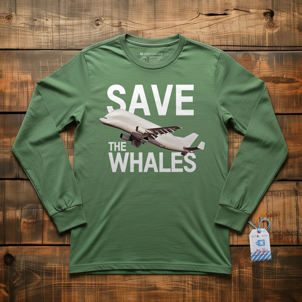 Save The Whales - Long Sleeve T-Shirt