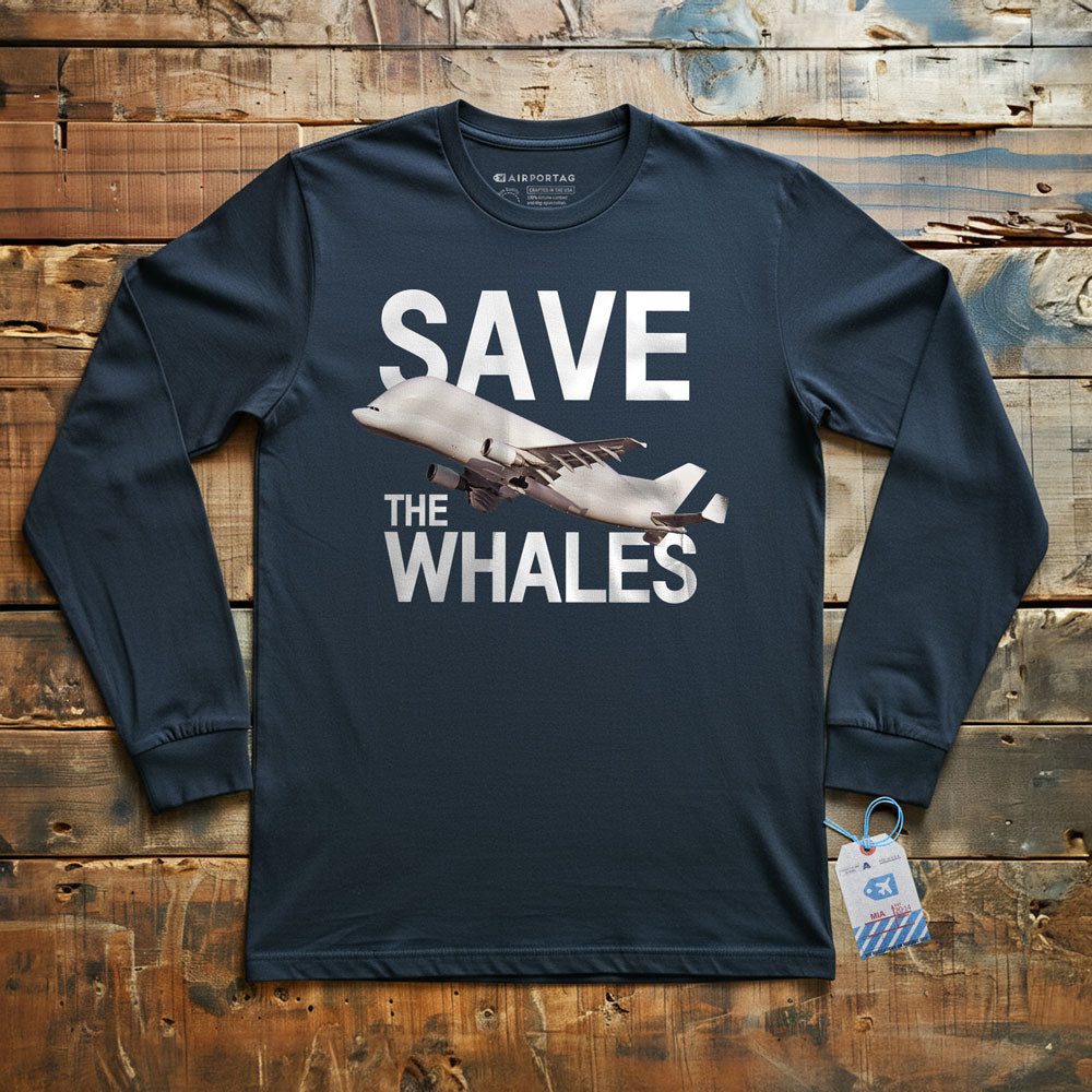 Save The Whales - Long Sleeve T-Shirt