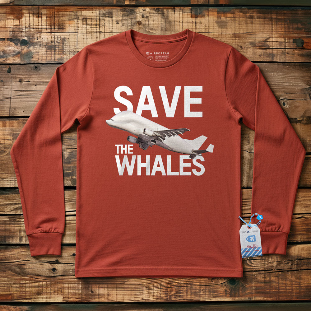 Save The Whales - Long Sleeve T-Shirt