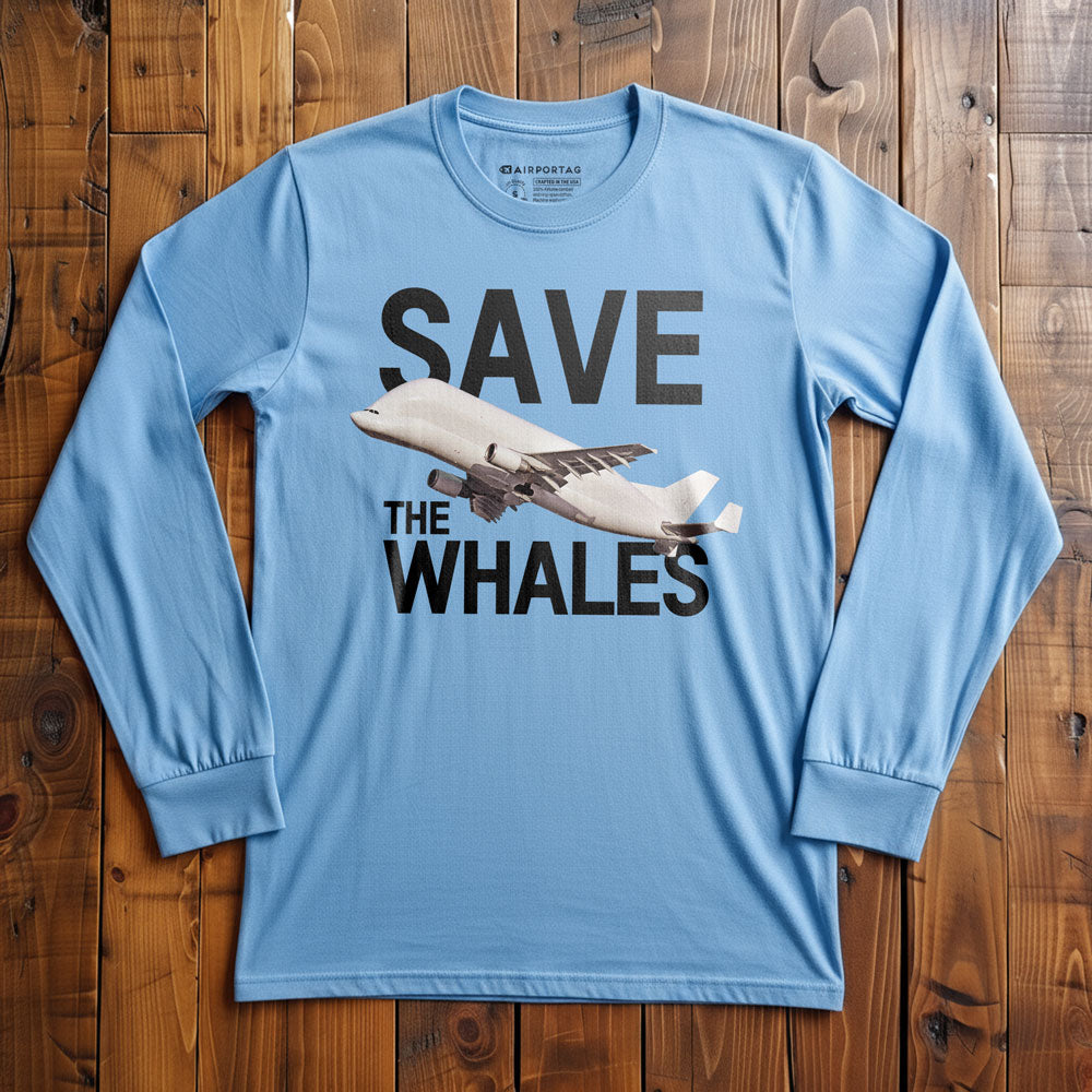 Save The Whales - Long Sleeve T-Shirt