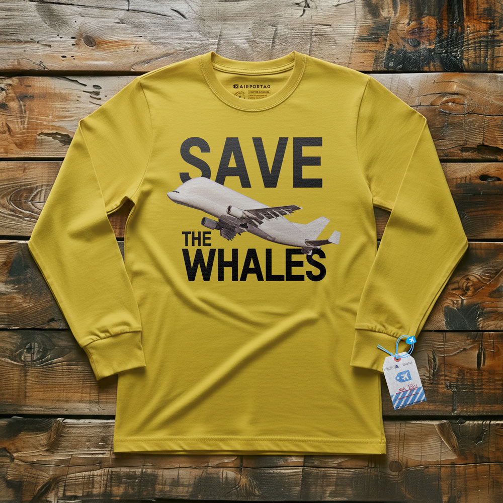 Save The Whales - Long Sleeve T-Shirt