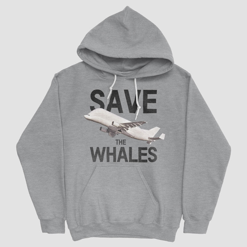 Save The Whales - Pullover Hoody