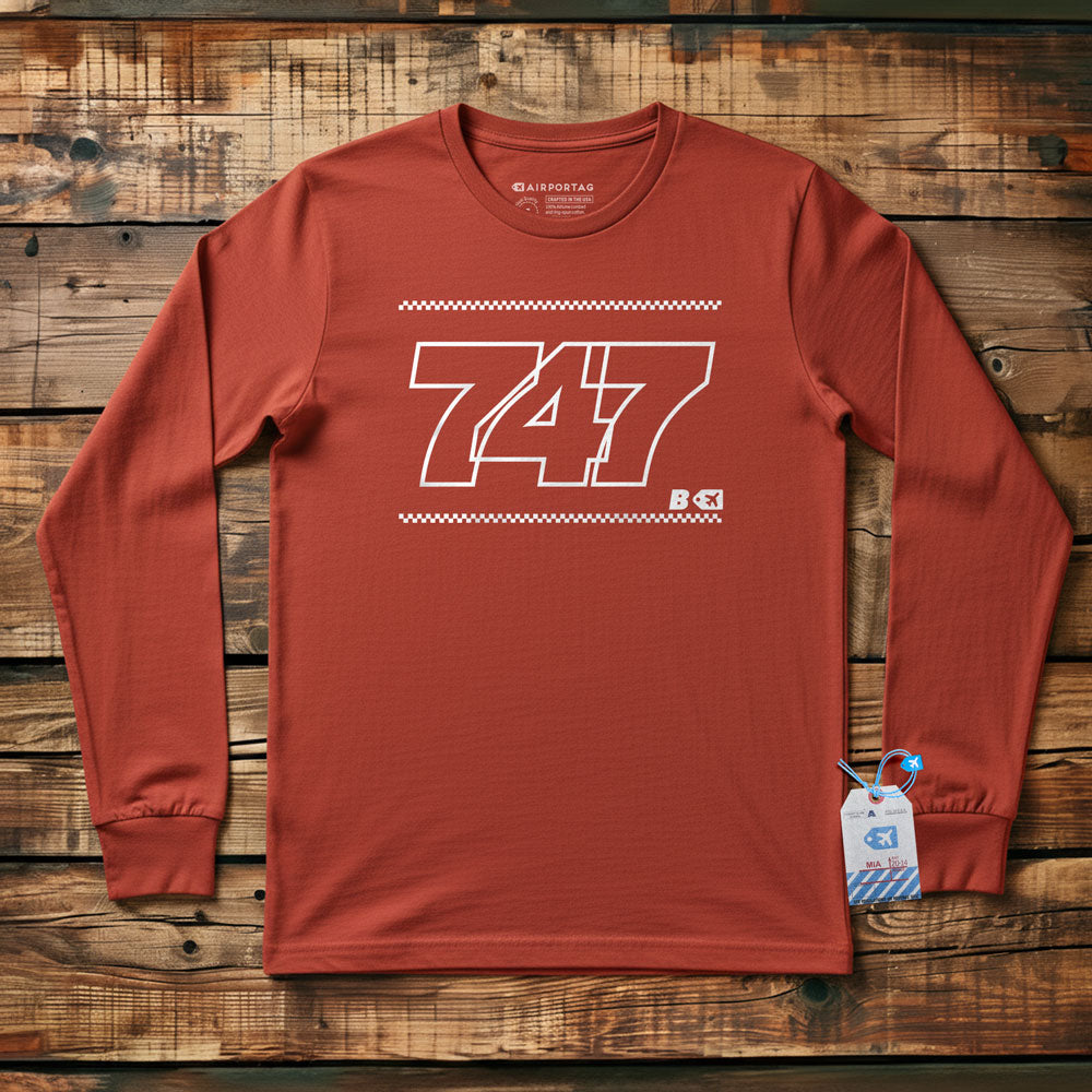 747 - Long Sleeve T-Shirt