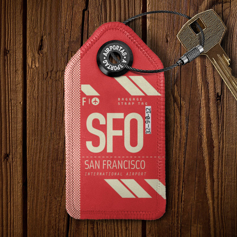 SFO - レザーキーホルダー