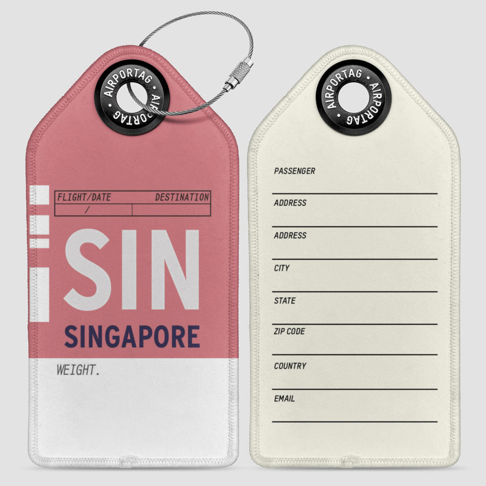 SIN - Luggage Tag