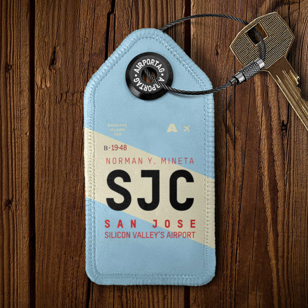 SJC - Porte-clés en cuir