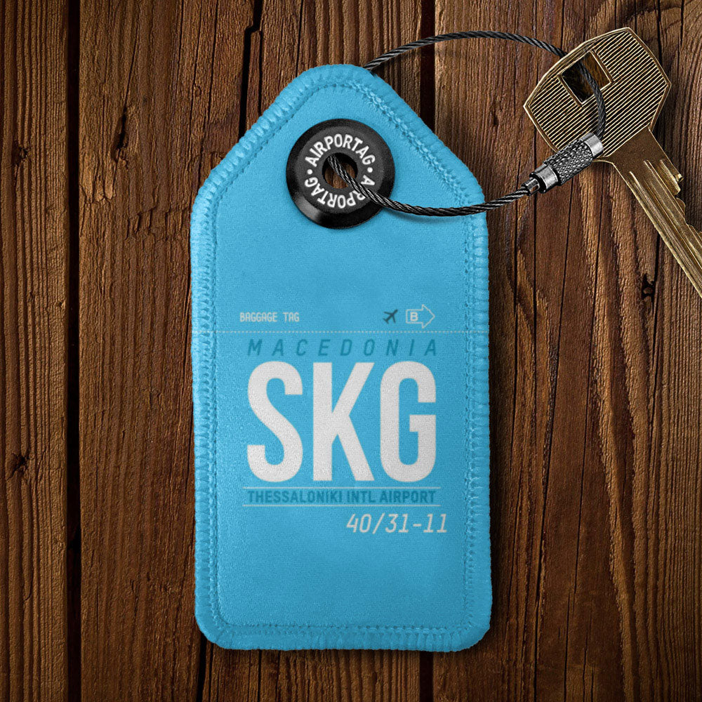 SKG - Porte-clés en cuir