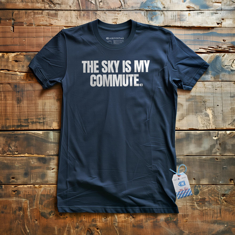 The Sky Is My Commute - T-Shirt