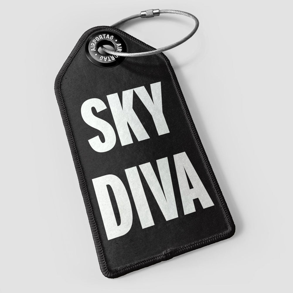 Sky Diva - Luggage Tag