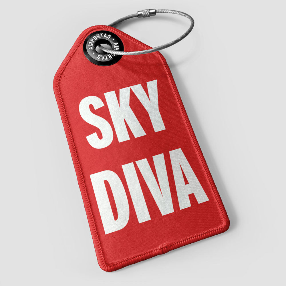 Sky Diva - Luggage Tag