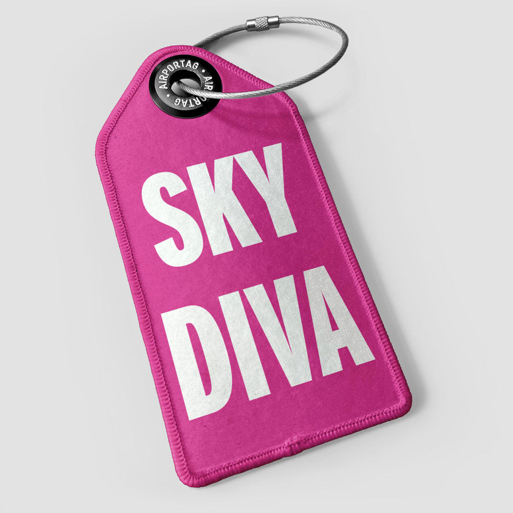 Sky Diva - Luggage Tag
