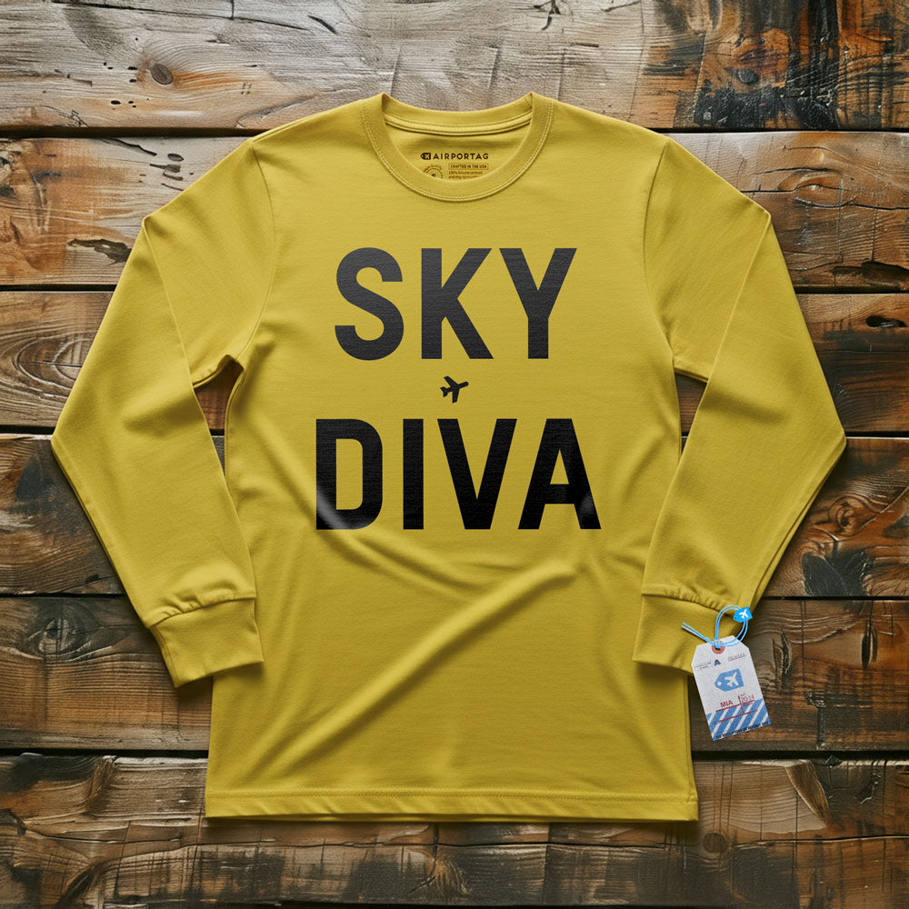 Sky Diva - Long Sleeve T-Shirt