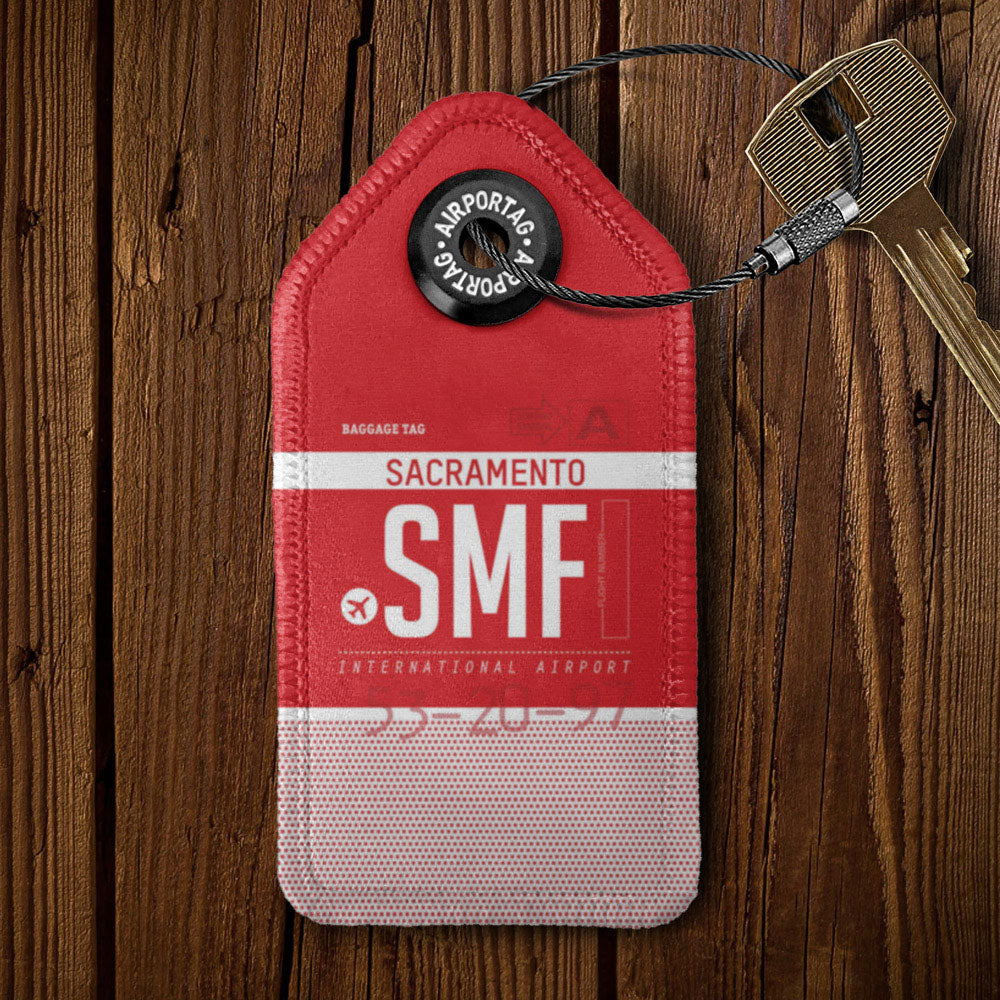 SMF - レザー キーチェーン