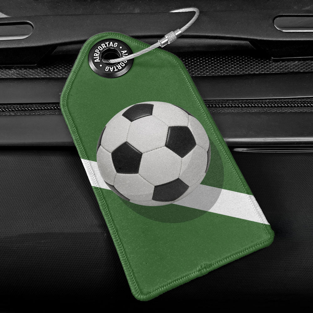 Soccer Ball - Luggage Tag