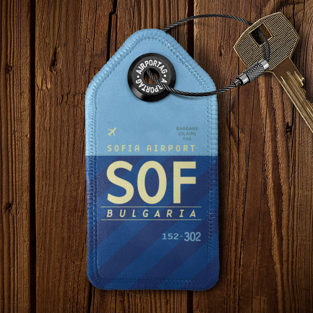 SOF - Porte-clés en cuir