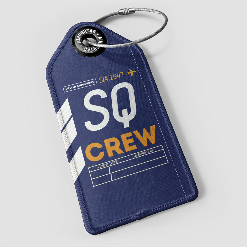 SQ - Étiquette de bagage