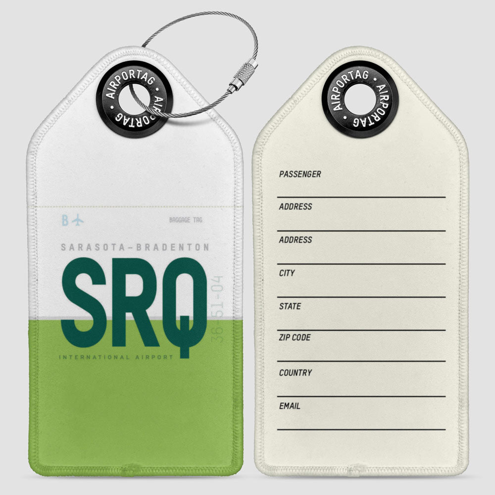 SRQ - Luggage Tag