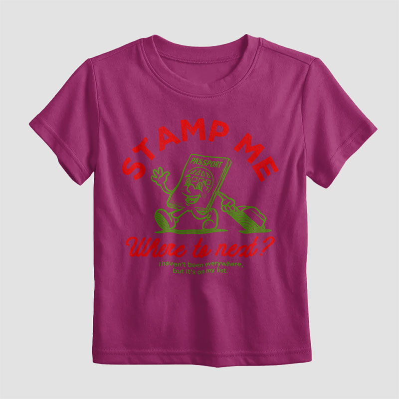 Stamp Me Character - Kids T-Shirt