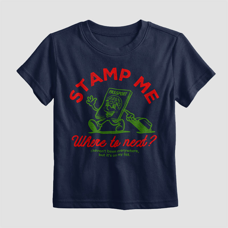 Stamp Me Character - Kids T-Shirt