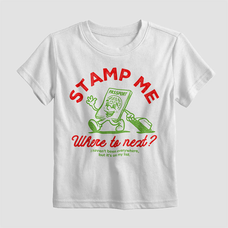 Stamp Me Character - Kids T-Shirt