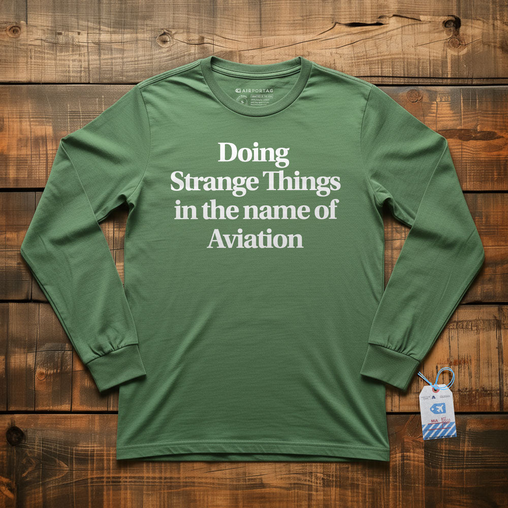 Strange Things Aviation - Long Sleeve T-Shirt