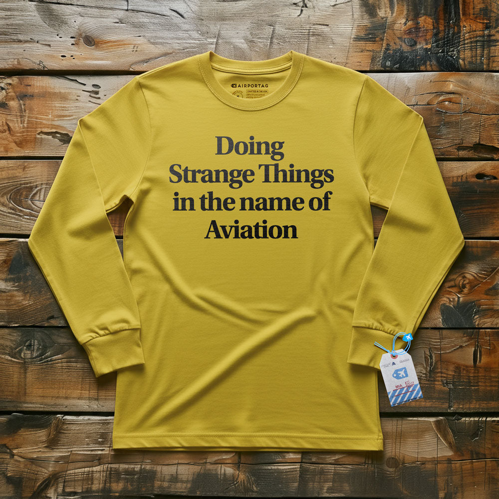 Strange Things Aviation - Long Sleeve T-Shirt