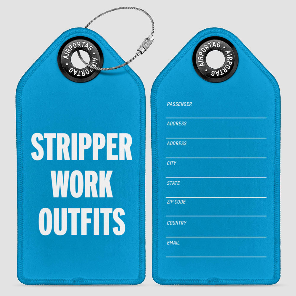 Stripper, Work Outfits - Luggage Tag