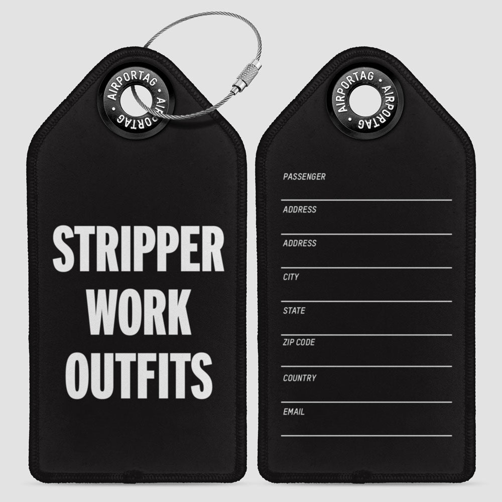 Stripper, Work Outfits - Luggage Tag