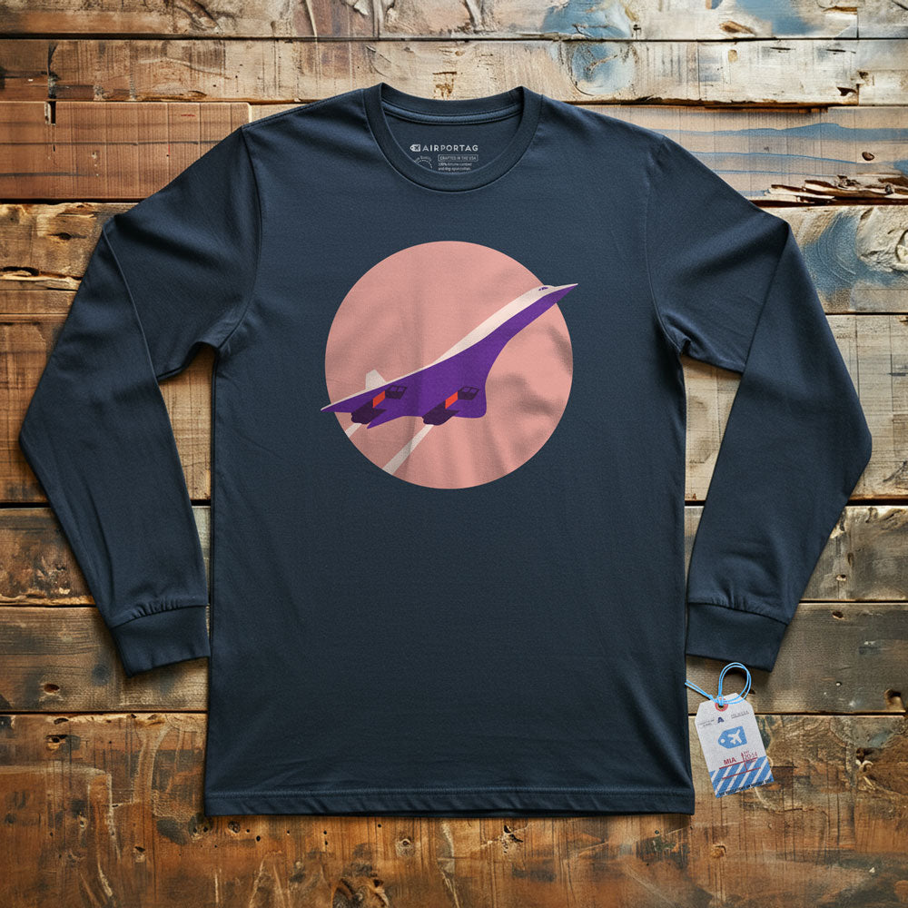 Supersonic Minimalist - Long Sleeve T-Shirt