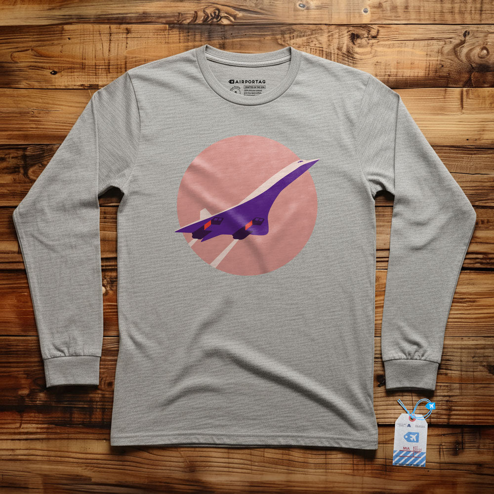 Supersonic Minimalist - Long Sleeve T-Shirt