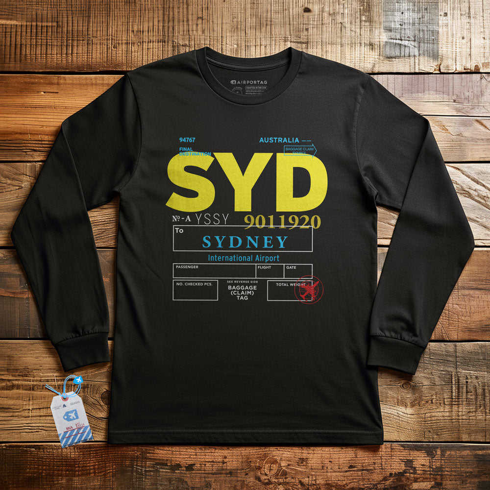SYD Code - Long Sleeve T-Shirt