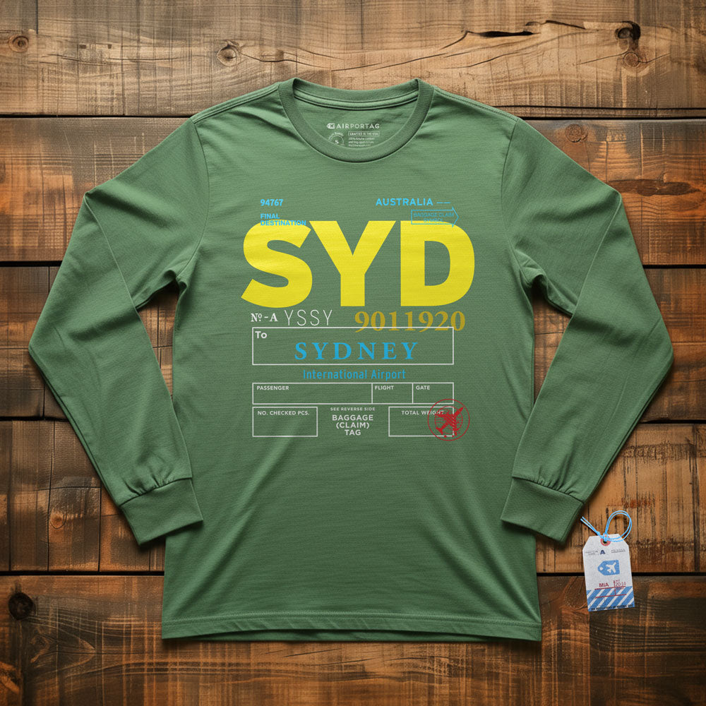 SYD Code - Long Sleeve T-Shirt