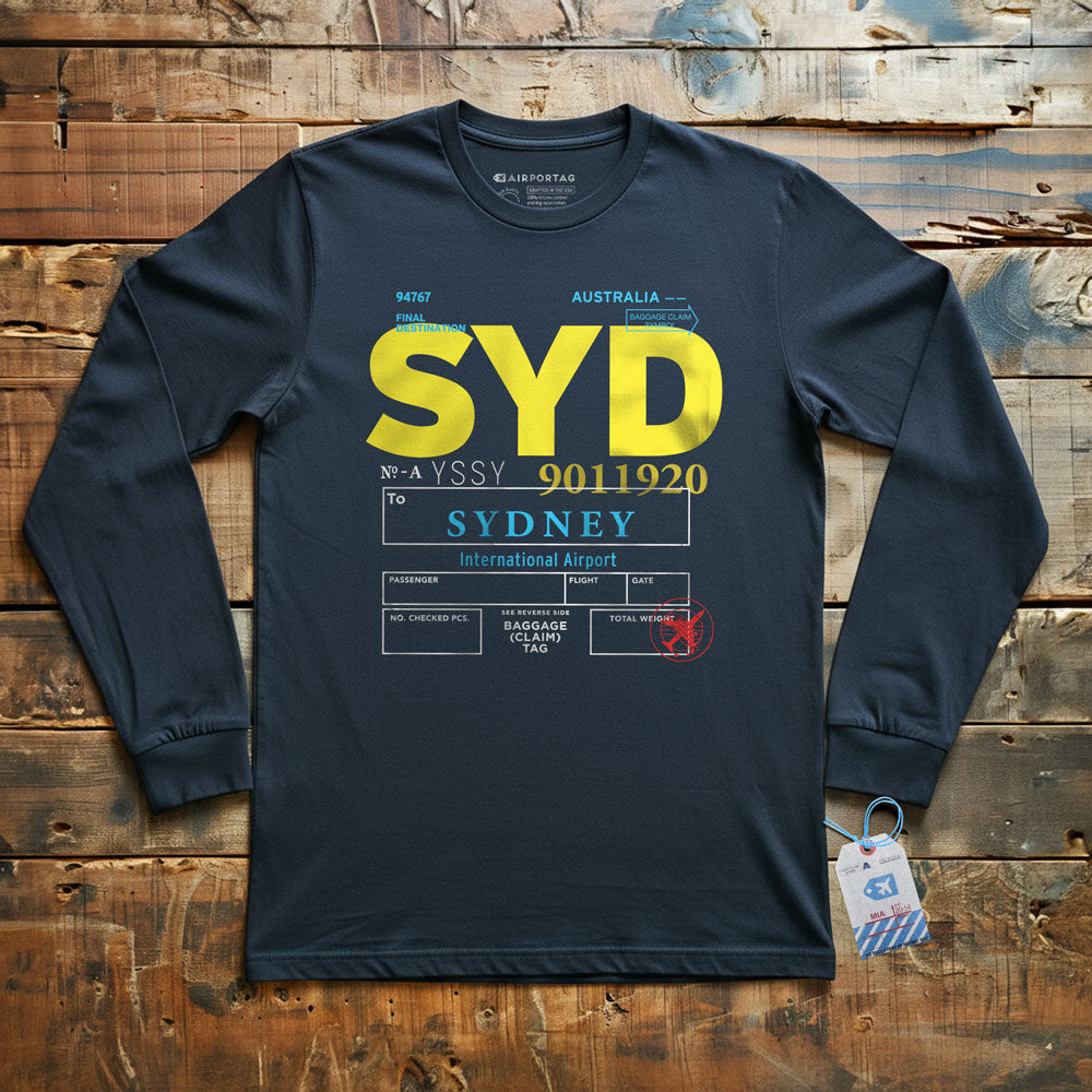 SYD Code - Long Sleeve T-Shirt