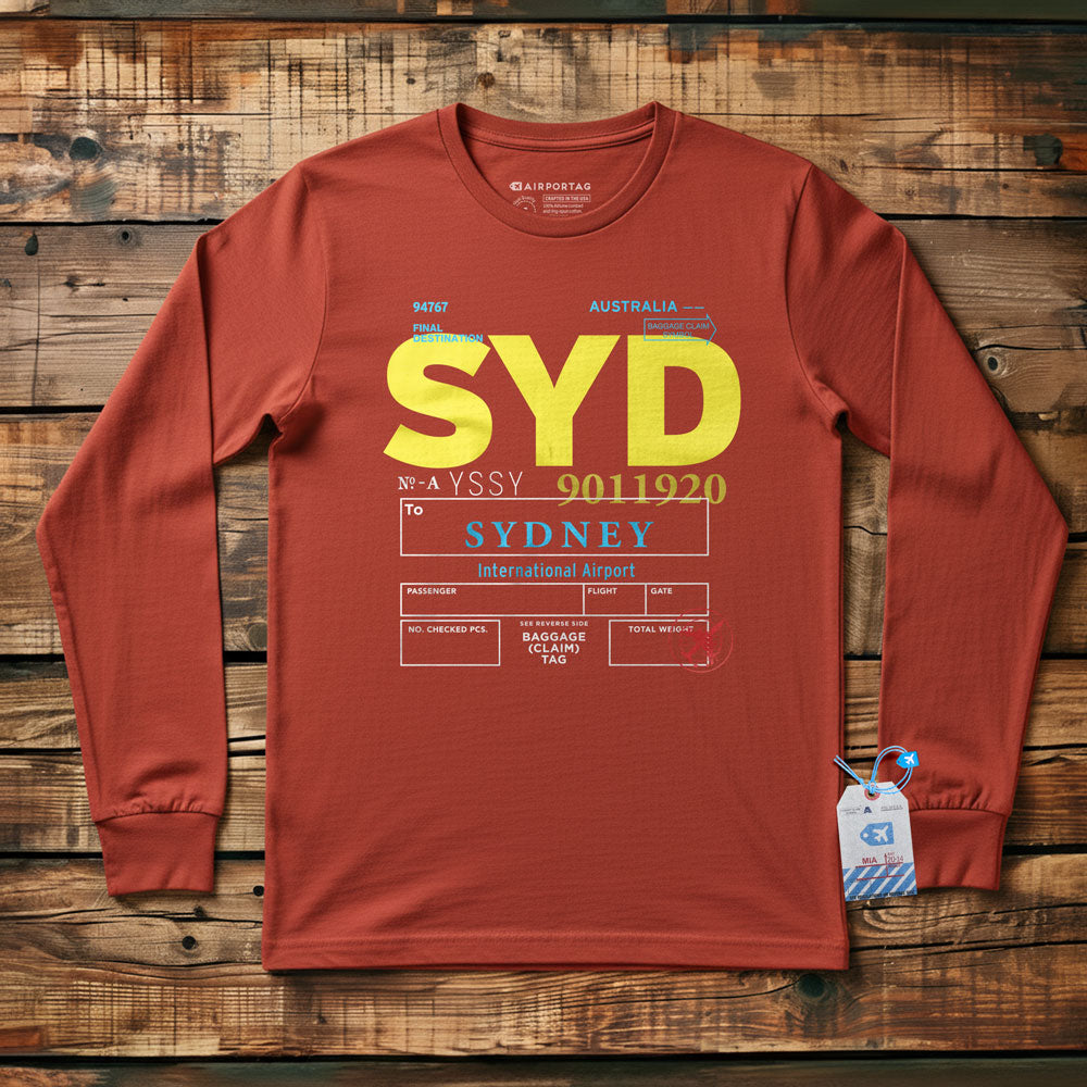 SYD Code - Long Sleeve T-Shirt