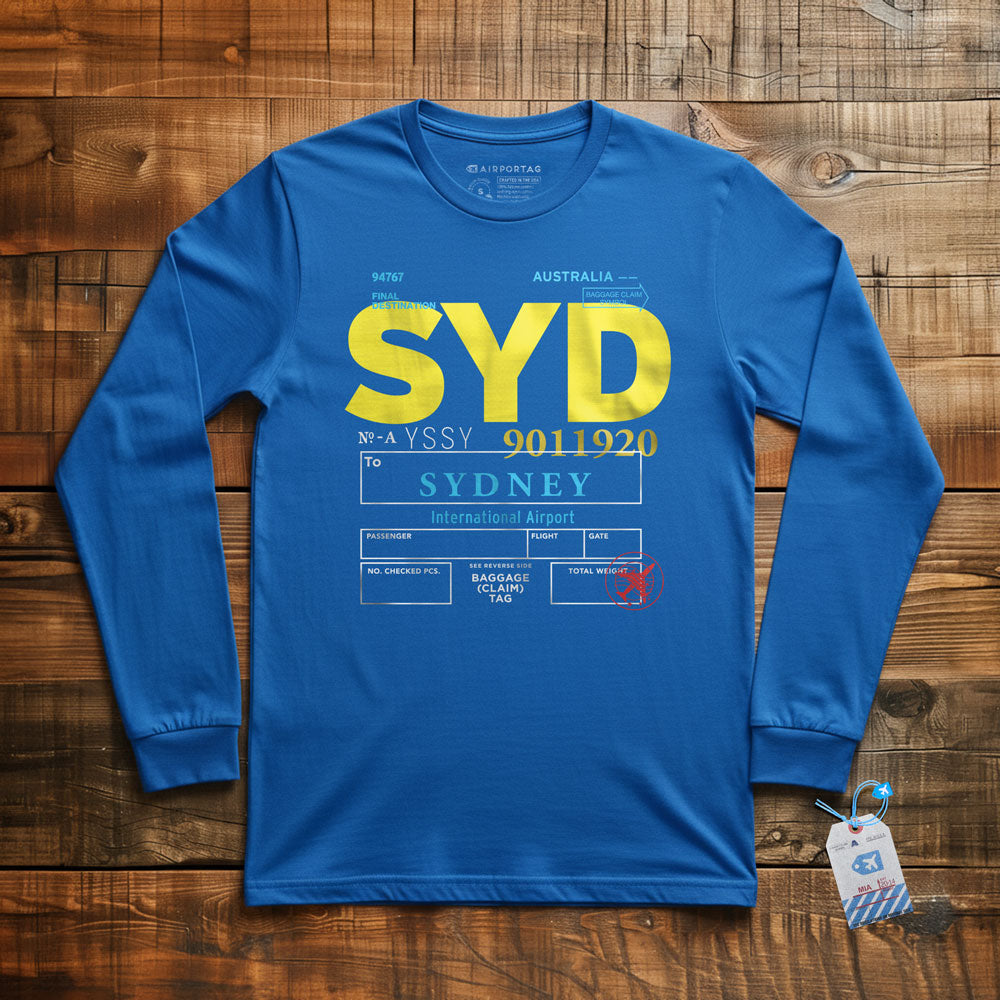 SYD Code - Long Sleeve T-Shirt